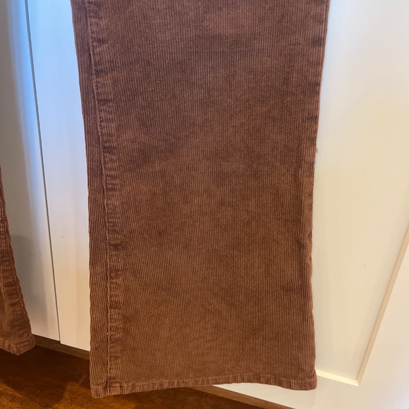 American Eagle size 4 brown corduroy pants like new - Picture 4 of 8